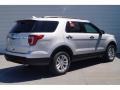 2017 Ingot Silver Ford Explorer FWD  photo #6