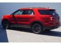 2017 Ruby Red Ford Explorer XLT  photo #5