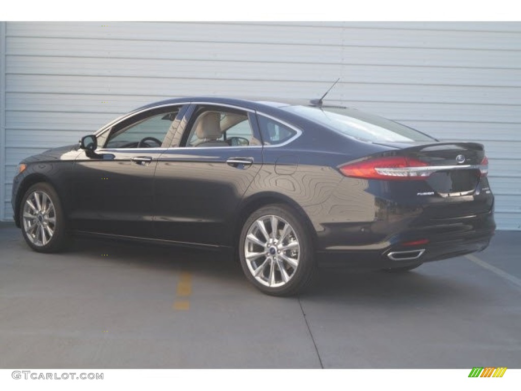 2017 Fusion Platinum AWD - Shadow Black / Medium Soft Ceramic photo #4