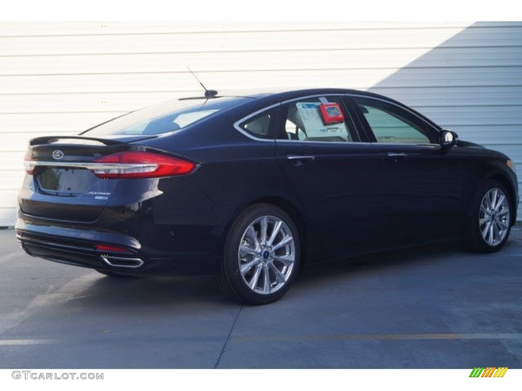 2017 Fusion Platinum AWD - Shadow Black / Medium Soft Ceramic photo #6