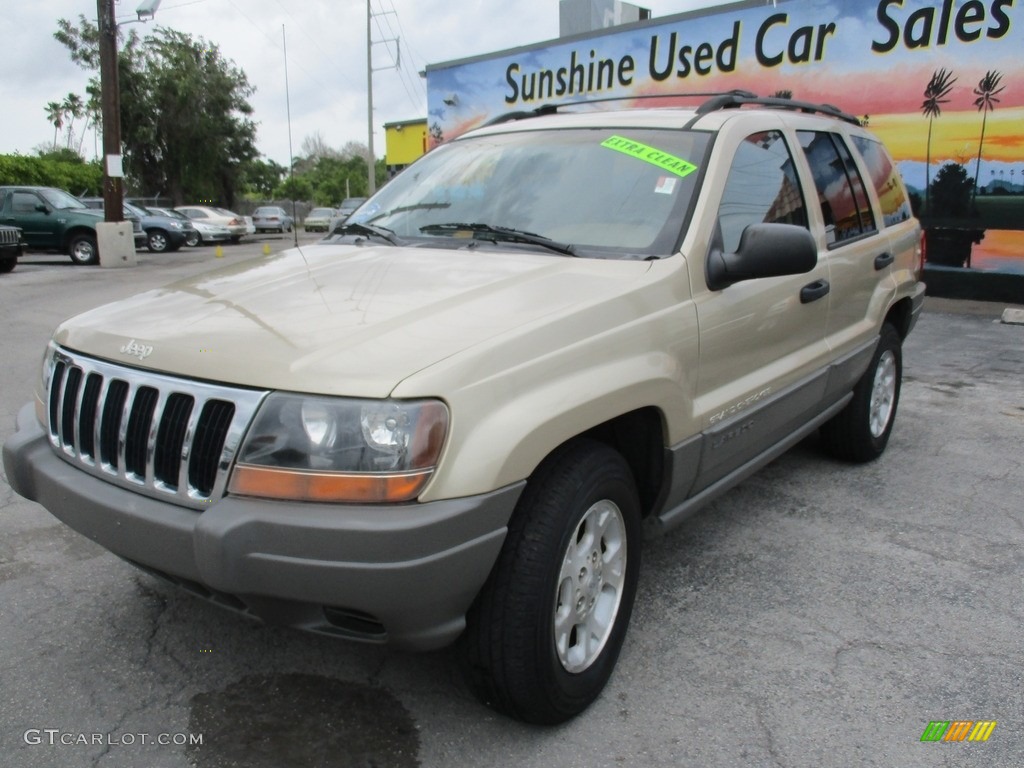2000 Grand Cherokee Laredo - Champagne Pearlcoat / Taupe photo #4