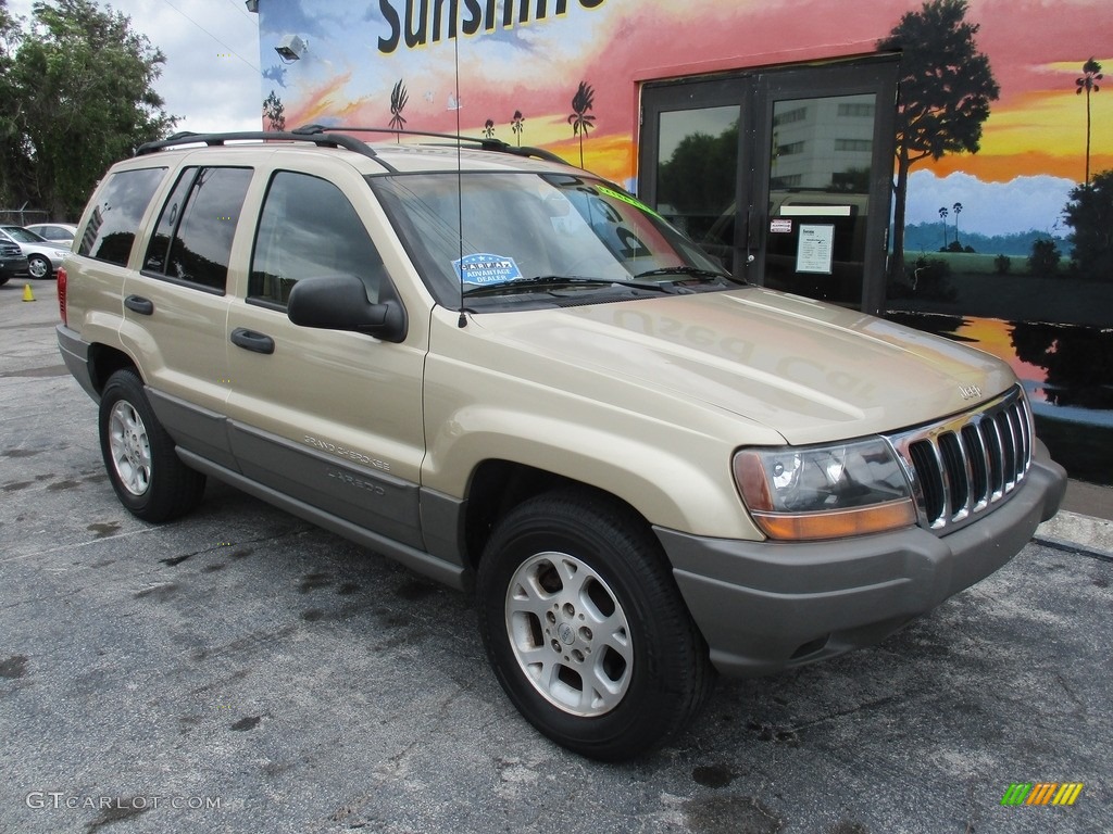 2000 Grand Cherokee Laredo - Champagne Pearlcoat / Taupe photo #5