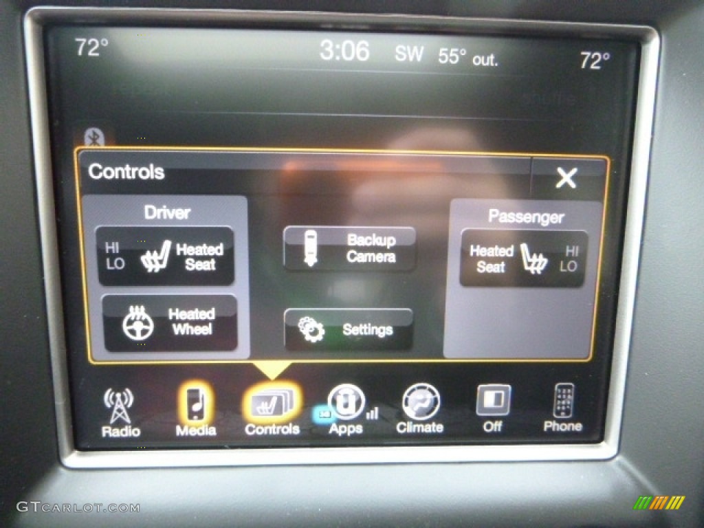 2017 Grand Cherokee Laredo 4x4 - Diamond Black Crystal Pearl / Black photo #17