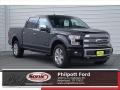 2017 Shadow Black Ford F150 Platinum SuperCrew 4x4  photo #1