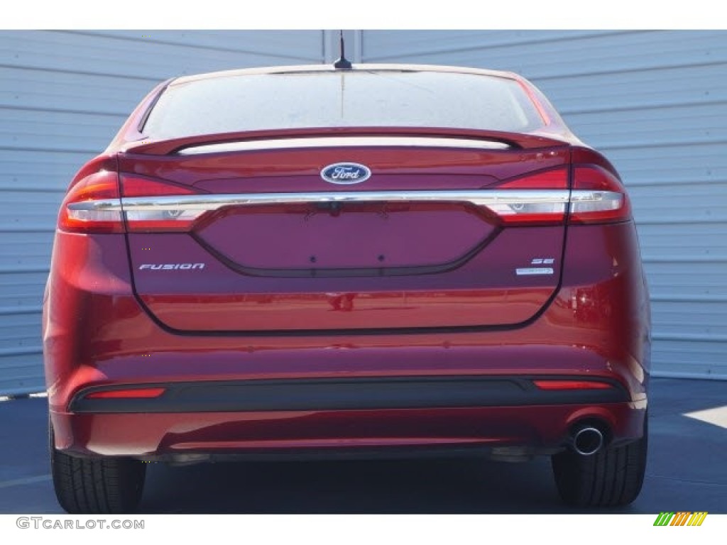 2017 Fusion SE - Ruby Red / Ebony photo #5