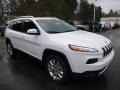 Bright White 2017 Jeep Cherokee Limited 4x4 Exterior