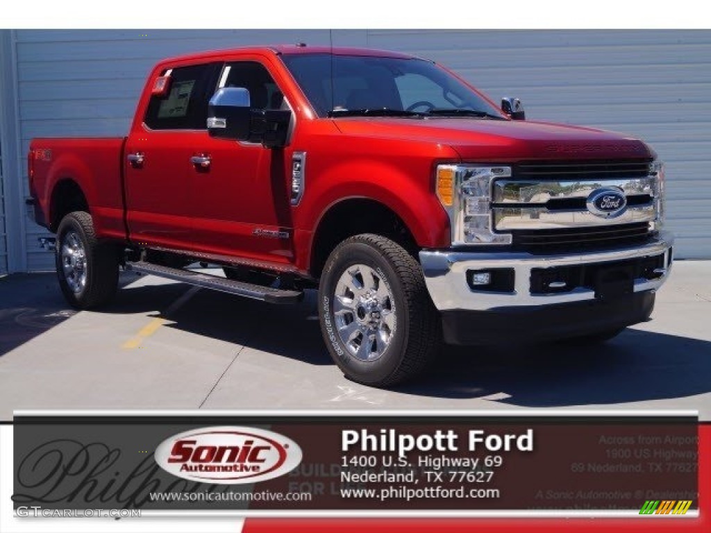 2017 Ruby Red Ford F250 Super Duty King Ranch Crew Cab 4x4 119719672 Photo 10 9064