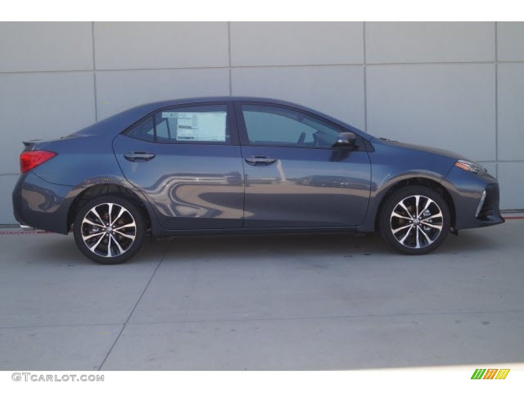 2017 Corolla SE - Slate Metallic / Black photo #2