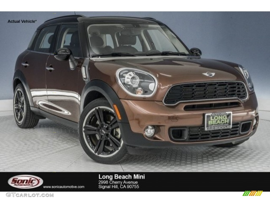 2014 Cooper S Countryman - Brilliant Copper Metallic / Carbon Black photo #1