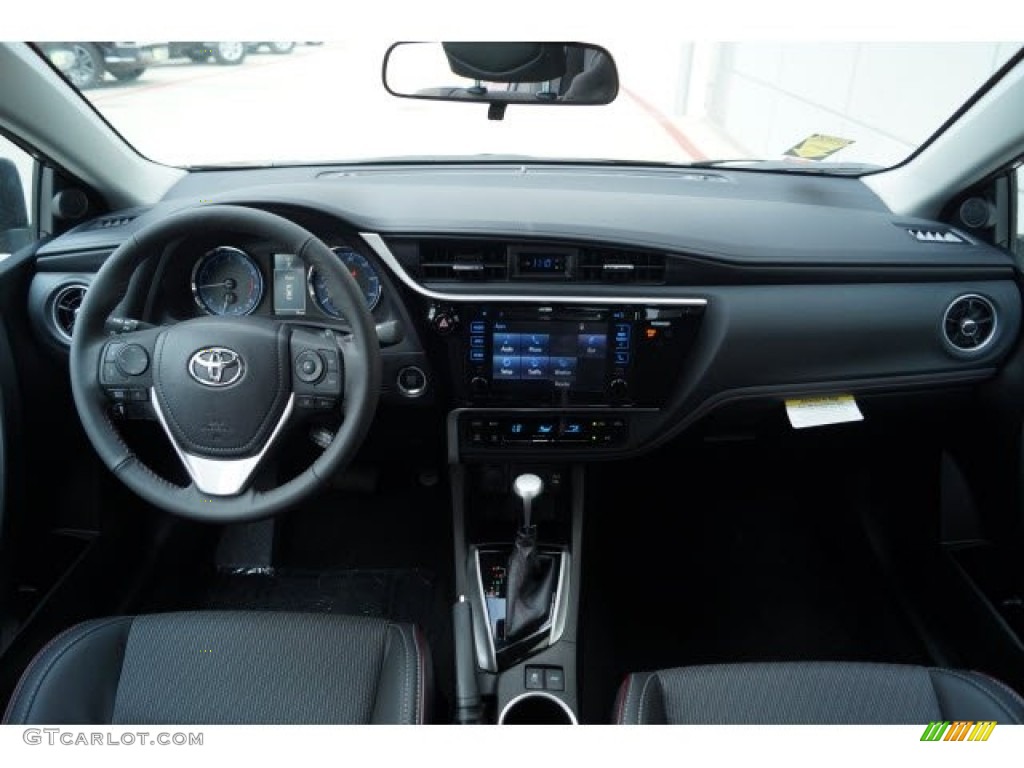 2017 Toyota Corolla 50th Anniversary Special Edition 50th Anniversary Black/Black Cherry Stitching Dashboard Photo #119743228