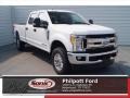 2017 Oxford White Ford F350 Super Duty XLT Crew Cab 4x4  photo #1