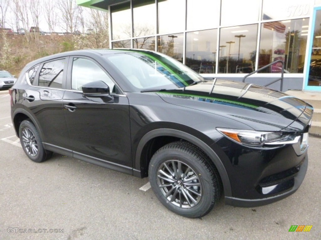 Jet Black Mica 2017 Mazda CX-5 Touring AWD Exterior Photo #119743855