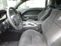 Black 2017 Dodge Challenger 392 HEMI Scat Pack Shaker Interior Color