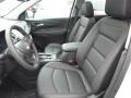 Jet Black Front Seat Photo for 2018 Chevrolet Equinox #119745028