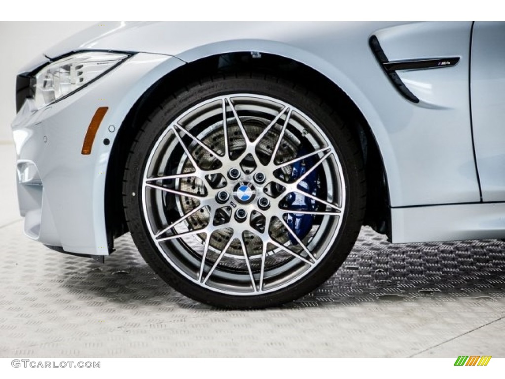 2017 M4 Coupe - Silverstone Metallic / Black photo #9