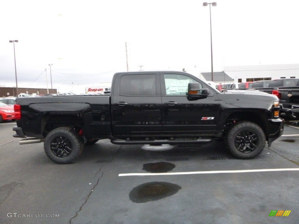 2017 Silverado 2500HD LT Crew Cab 4x4 - Black / Jet Black photo #6