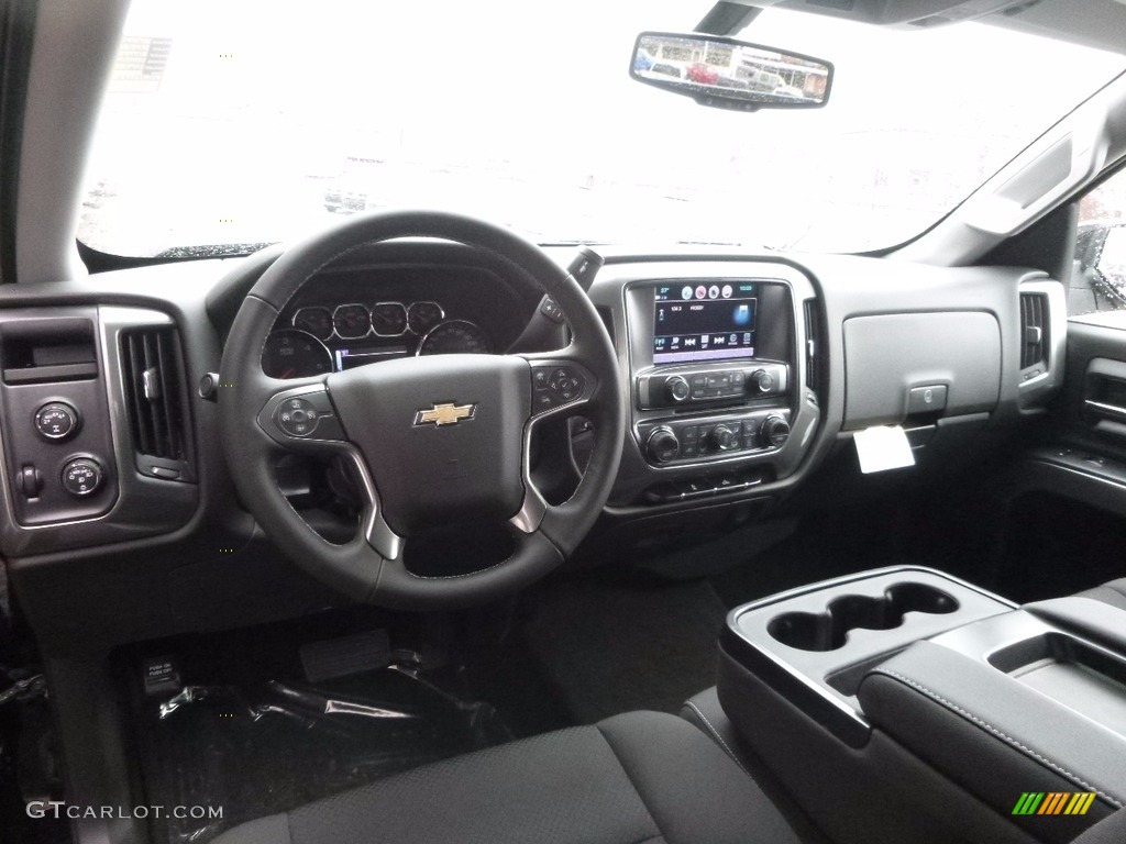 2017 Silverado 1500 LT Crew Cab 4x4 - Black / Jet Black photo #13