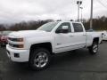 2017 Summit White Chevrolet Silverado 2500HD LT Crew Cab 4x4  photo #1