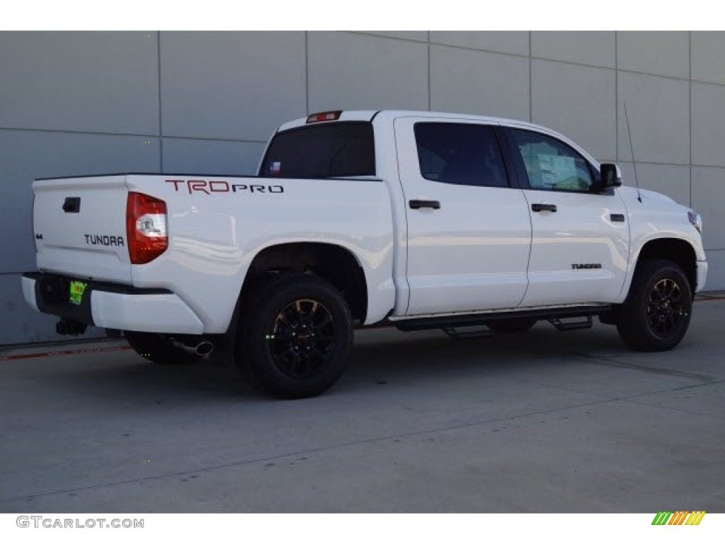 Super White 2017 Toyota Tundra TRD PRO CrewMax 4x4 Exterior Photo #119749687