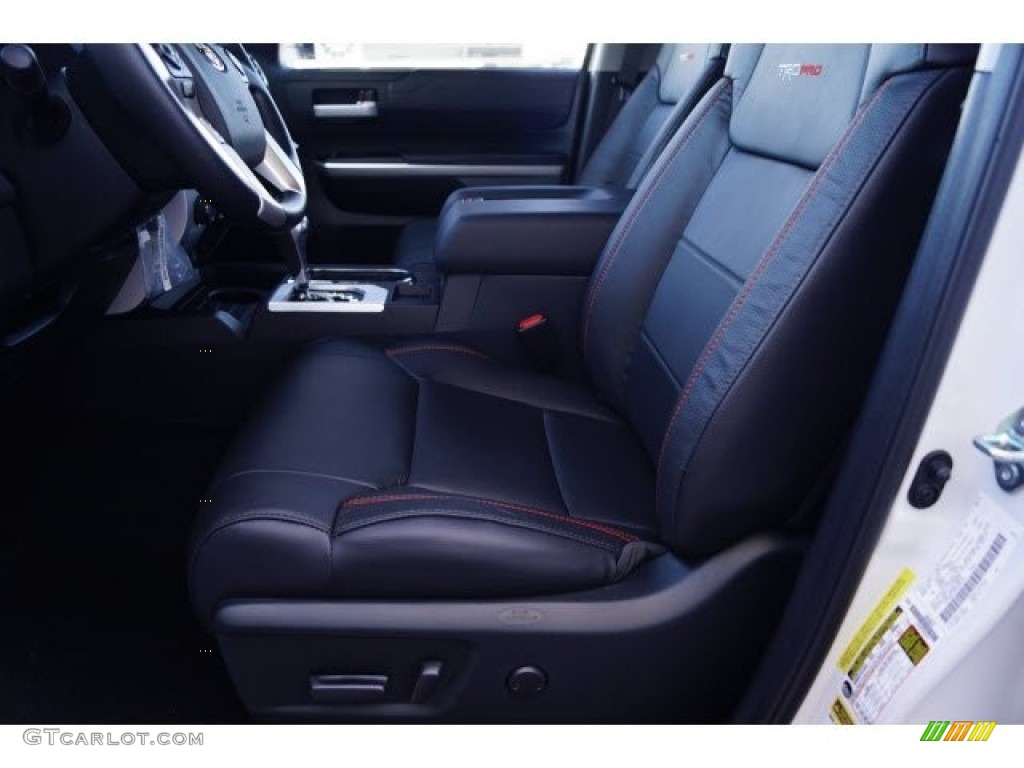 2017 Toyota Tundra TRD PRO CrewMax 4x4 Front Seat Photos