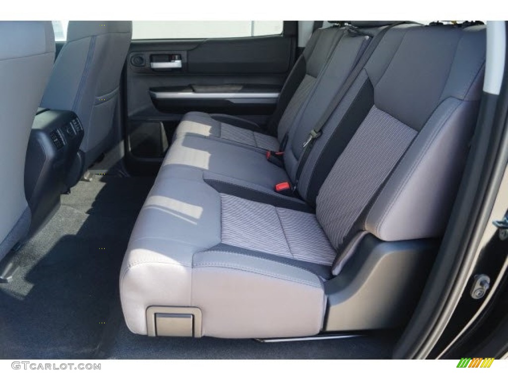 2017 Toyota Tundra SR5 TSS Off-Road CrewMax 4x4 Rear Seat Photo #119750119