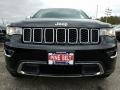 2017 Diamond Black Crystal Pearl Jeep Grand Cherokee Limited 4x4  photo #2