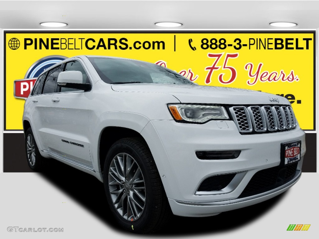 Bright White Jeep Grand Cherokee