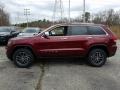 2017 Velvet Red Pearl Jeep Grand Cherokee Limited 4x4  photo #3