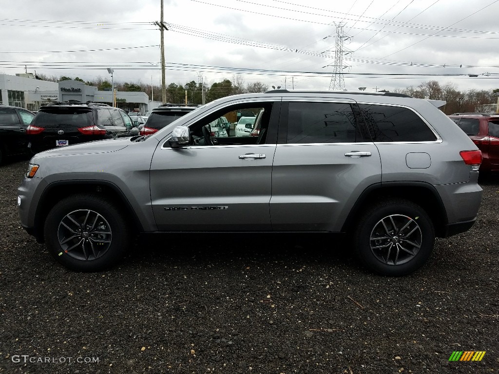 2017 Grand Cherokee Limited 4x4 - Billet Silver Metallic / Black photo #3