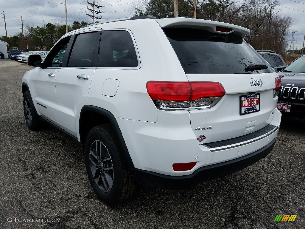 2017 Grand Cherokee Limited 4x4 - Bright White / Black photo #4