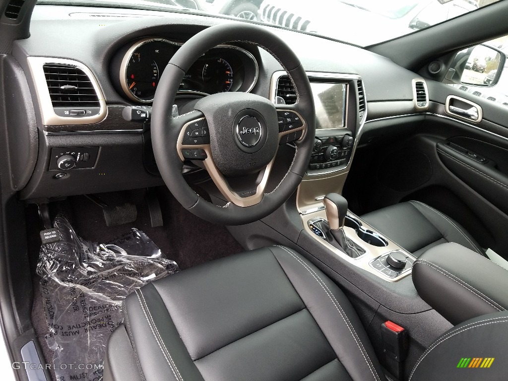 2017 Grand Cherokee Limited 4x4 - Bright White / Black photo #9