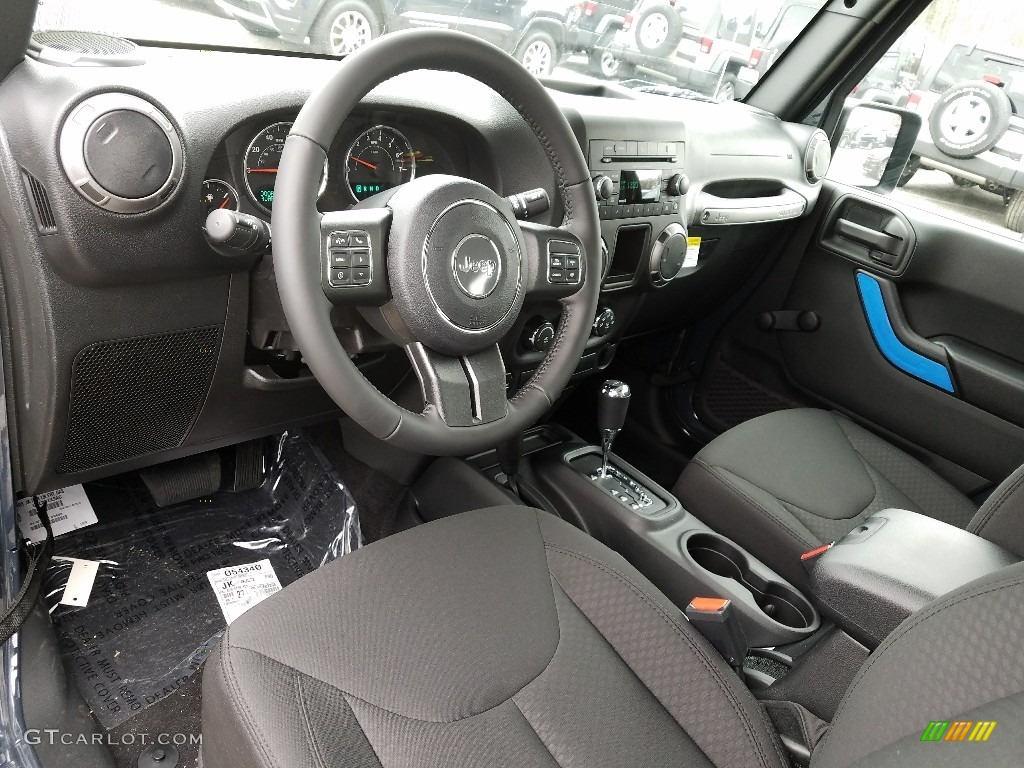 2017 Wrangler Sport 4x4 - Rhino / Black photo #10