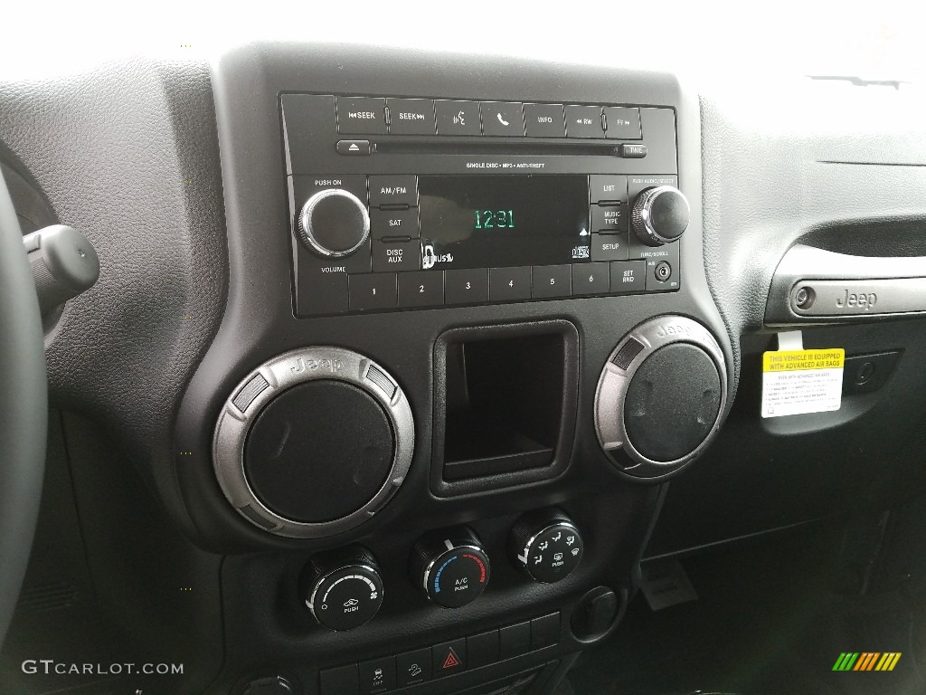 2017 Wrangler Sport 4x4 - Rhino / Black photo #11