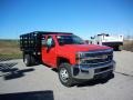 Red Hot - Silverado 3500HD Work Truck Regular Cab Dual Rear Wheel Chassis Photo No. 3