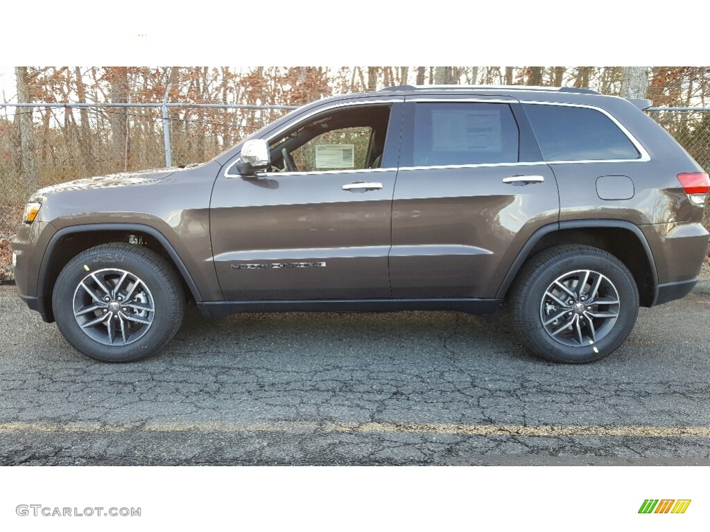 2017 Grand Cherokee Limited 4x4 - Walnut Brown Metallic / Black photo #3