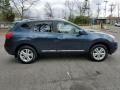 2013 Graphite Blue Nissan Rogue SV AWD  photo #8