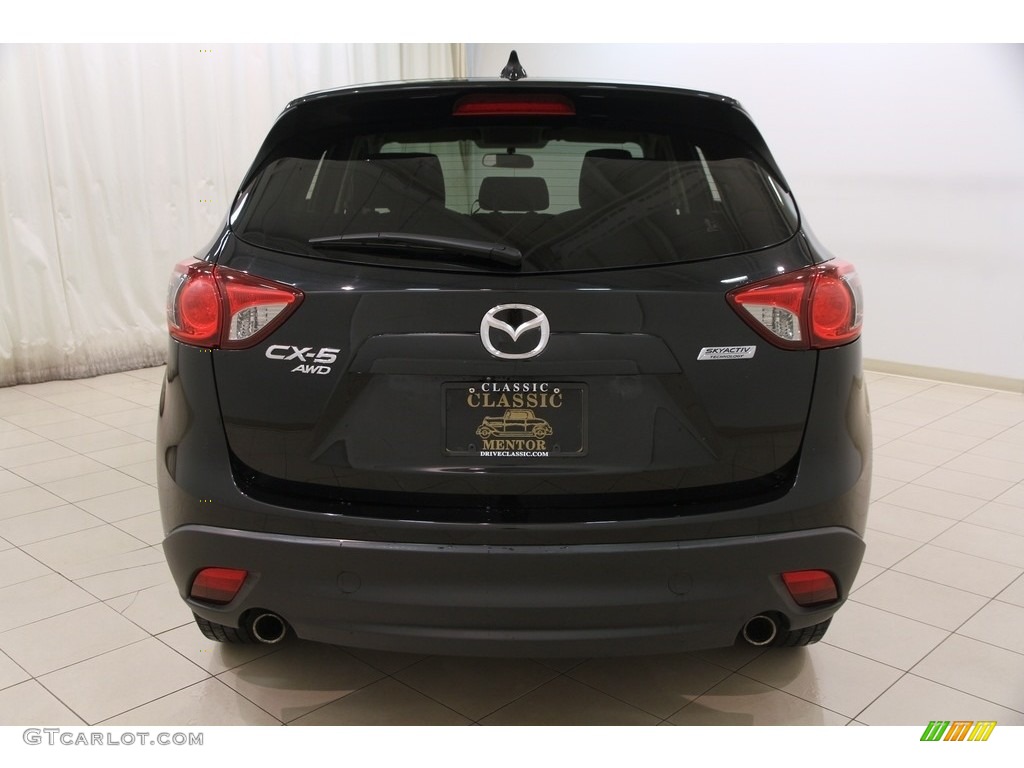 2015 CX-5 Touring - Jet Black Mica / Black photo #14