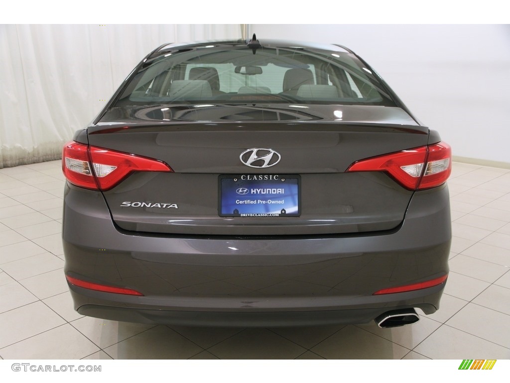 2016 Sonata SE - Dark Truffle / Beige photo #18