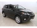 2015 Black Toyota RAV4 Limited AWD  photo #1