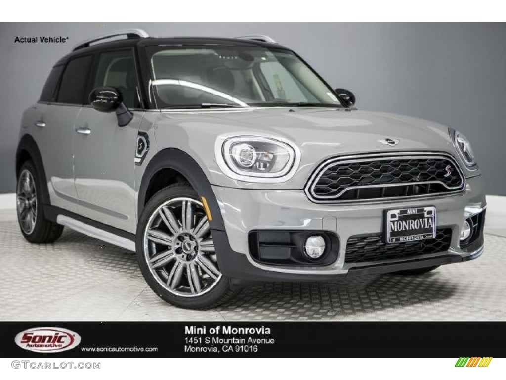 2017 Countryman Cooper S - Moonwalk Grey Metallic / Carbon Black photo #1