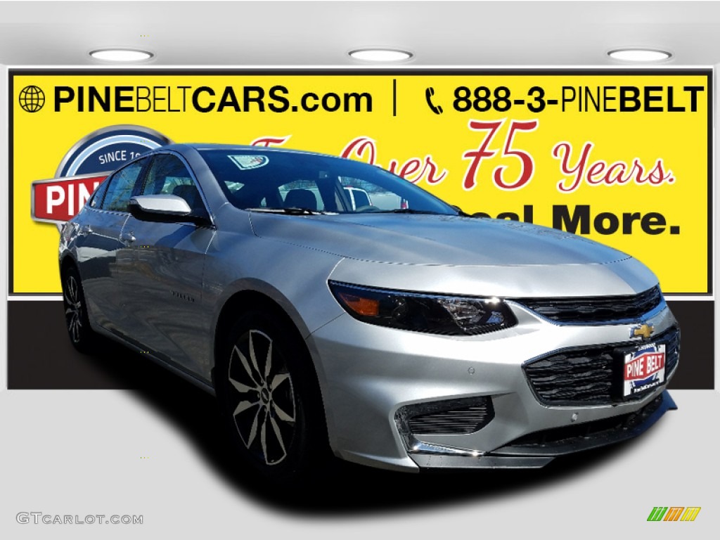 2017 Malibu LT - Silver Ice Metallic / Dark Atmosphere/Medium Ash Gray photo #1