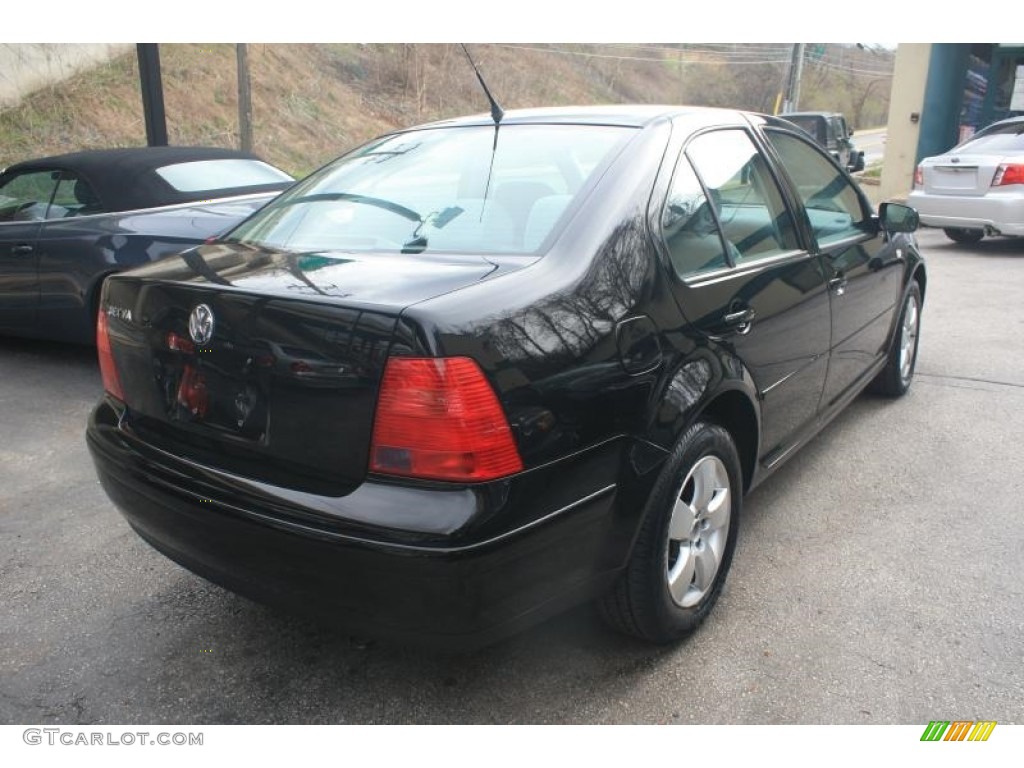 2003 Jetta GLS Sedan - Black / Black photo #12