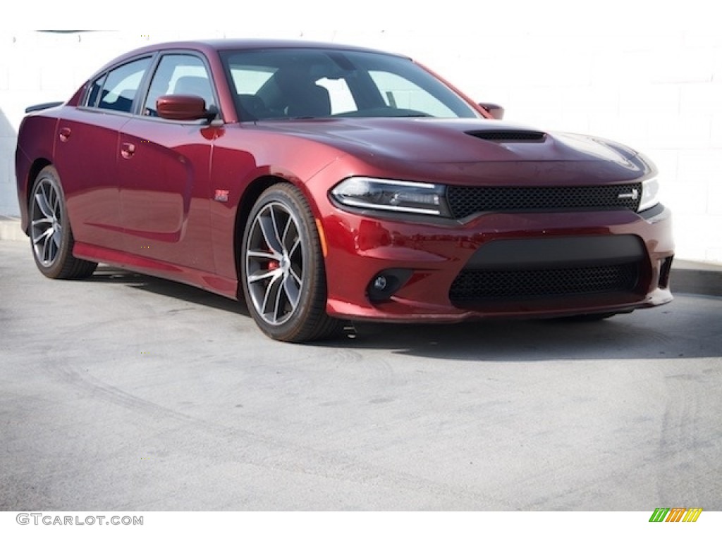 2017 Charger R/T Scat Pack - Octane Red / Black photo #1