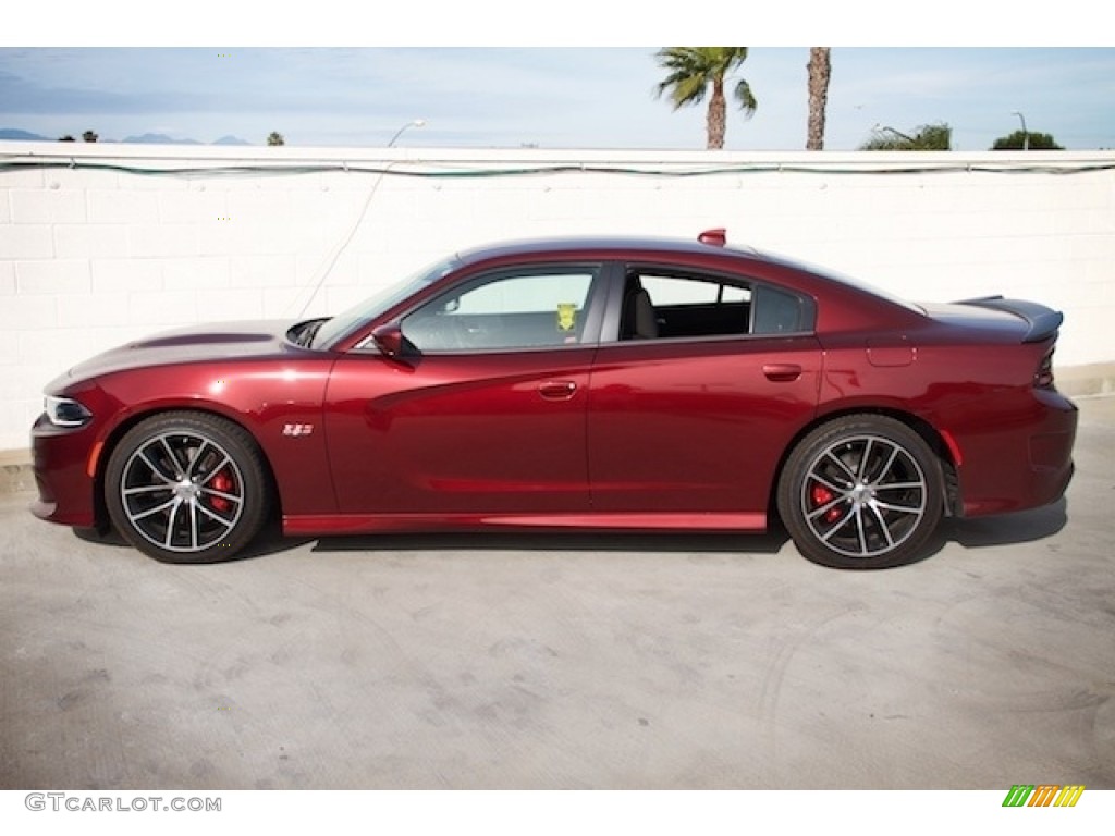 2017 Charger R/T Scat Pack - Octane Red / Black photo #8