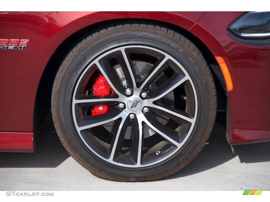 2017 Charger R/T Scat Pack - Octane Red / Black photo #30