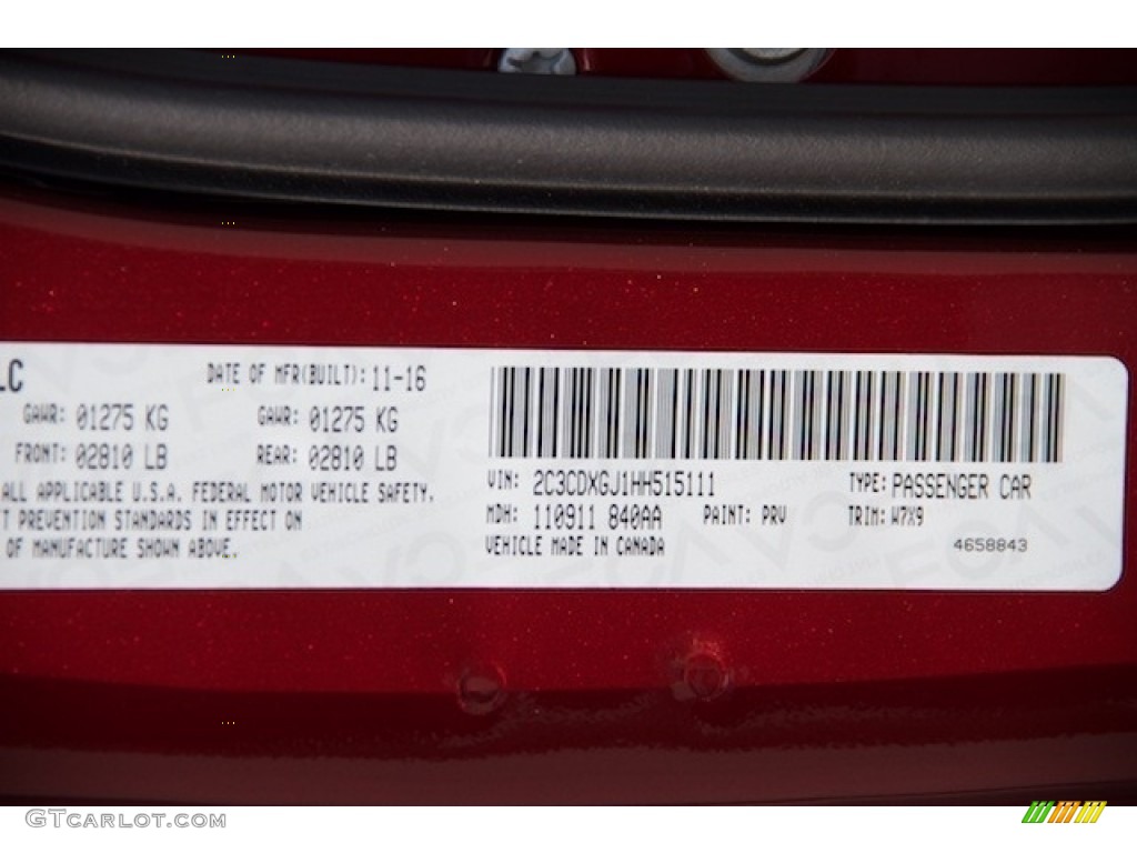 2017 Charger R/T Scat Pack - Octane Red / Black photo #31