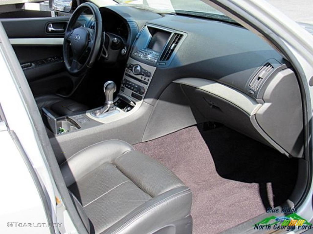 2007 G 35 S Sport Sedan - Liquid Platinum Metallic / Graphite Black photo #29