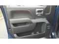 2017 Deep Ocean Blue Metallic Chevrolet Silverado 1500 LTZ Crew Cab 4x4  photo #6