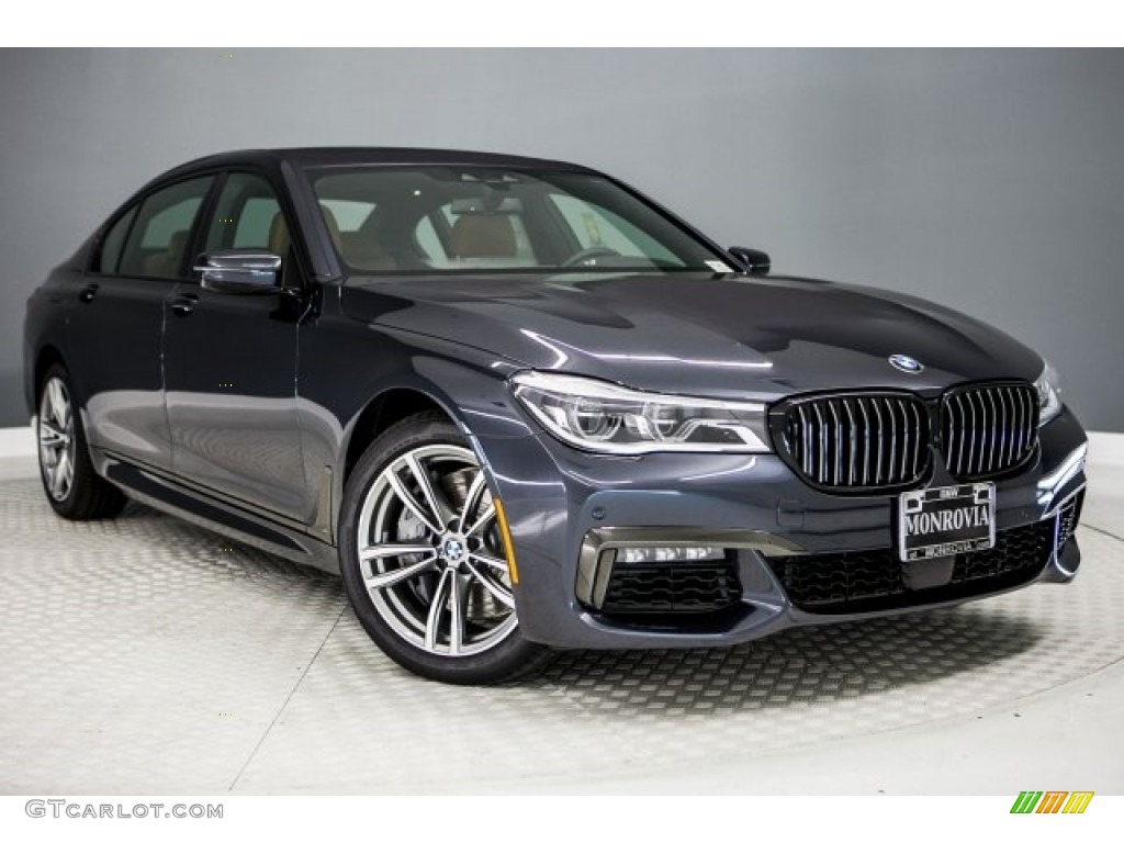 2017 7 Series 750i Sedan - Singapore Gray Metallic / Cognac photo #12