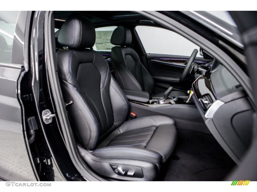 2017 5 Series 540i Sedan - Black Sapphire Metallic / Black photo #2